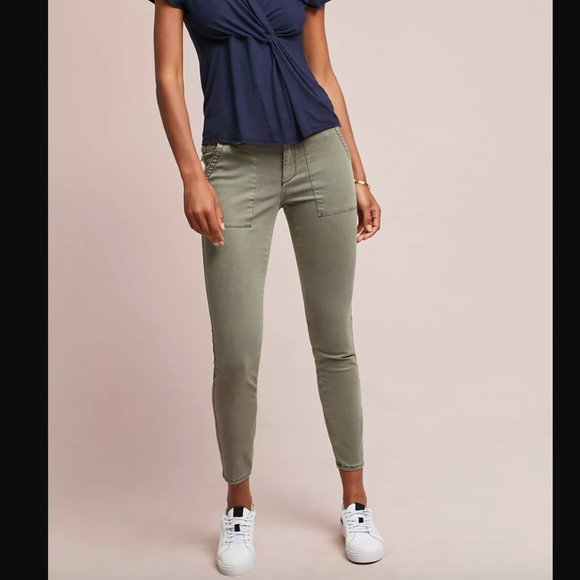 Anthropologie Slim Utility Pants (Hei Hei) - Picture 1 of 5